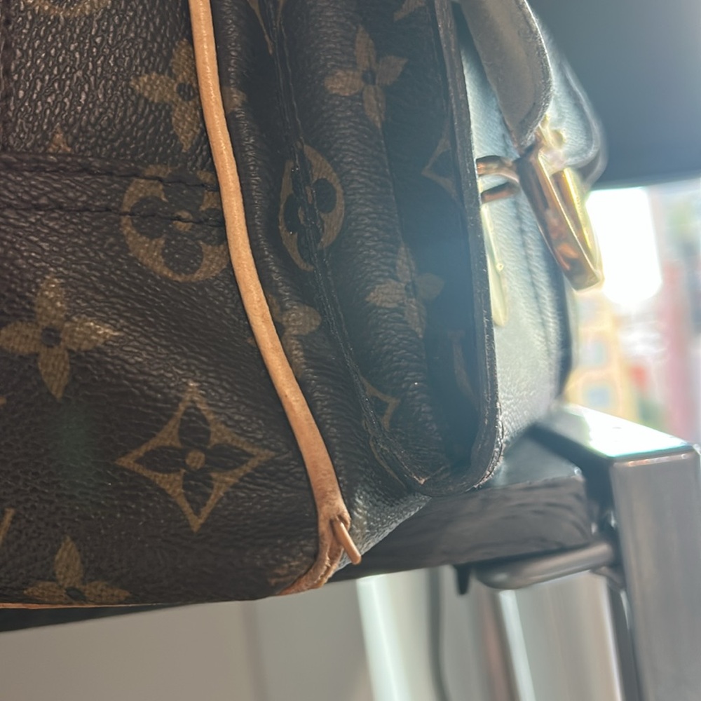 Louis Vuitton Brown Monogram Satchel - Picture 9 of 13
